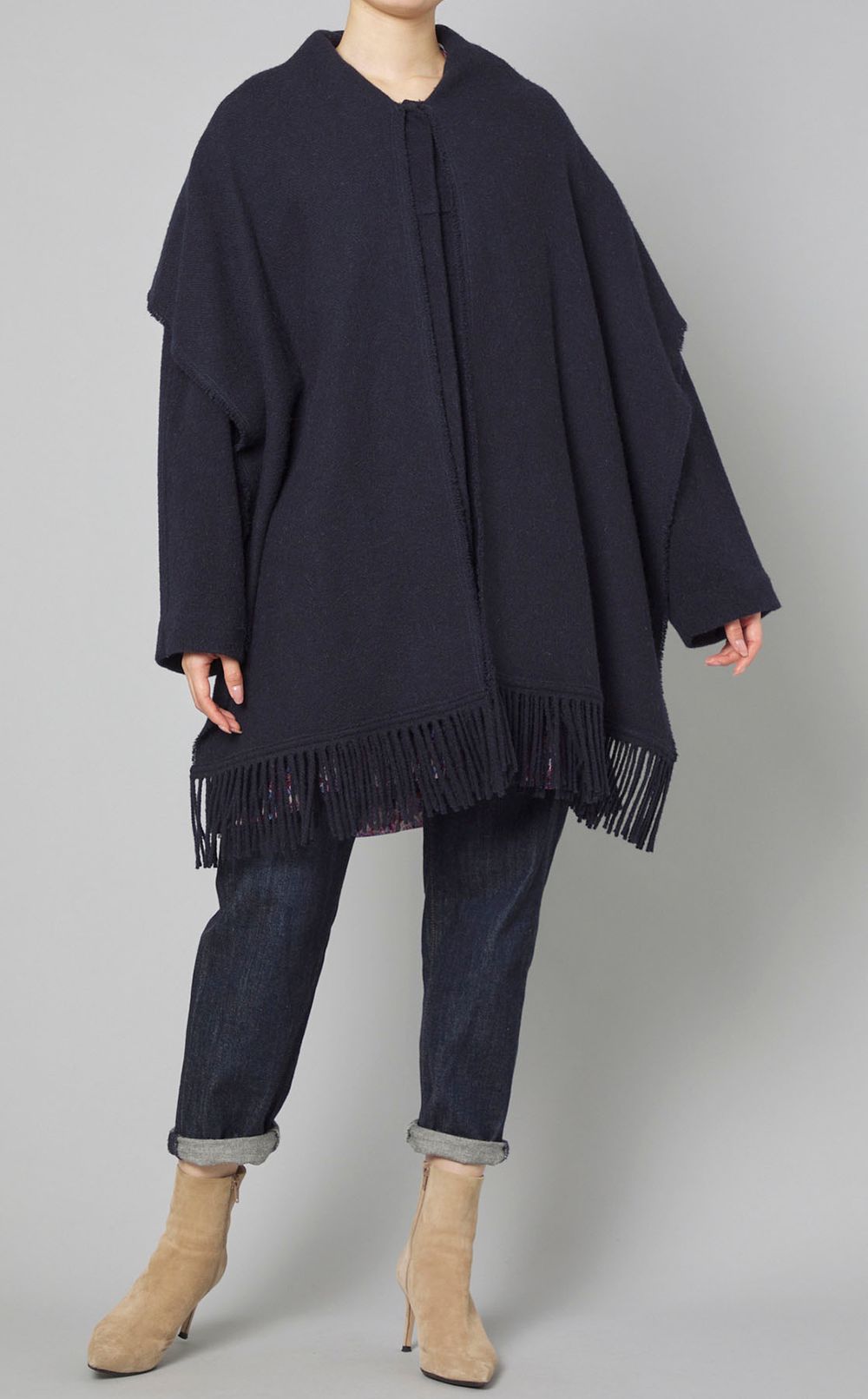 ウールブランケットショートコート