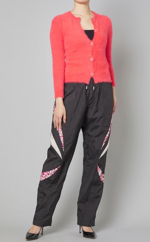 プリント切替ナイロンジョガーパンツ