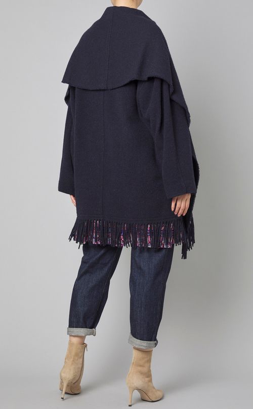 ウールブランケットショートコート