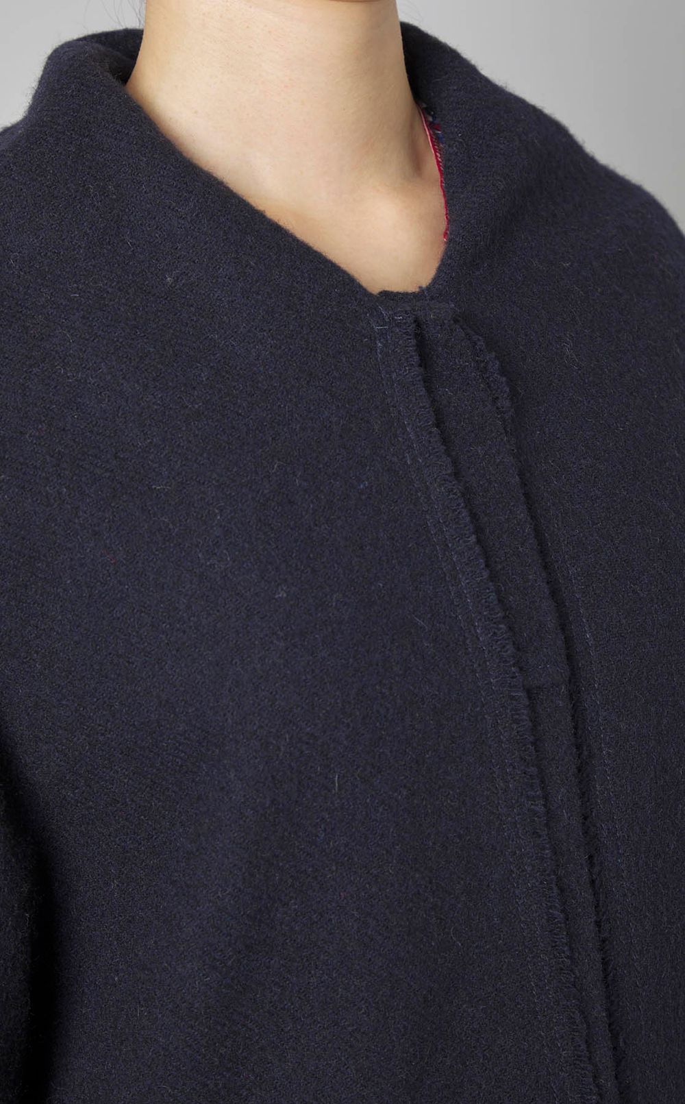 ウールブランケットショートコート