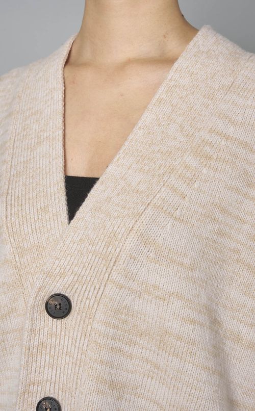 ウールオーバーサイズカーディガン