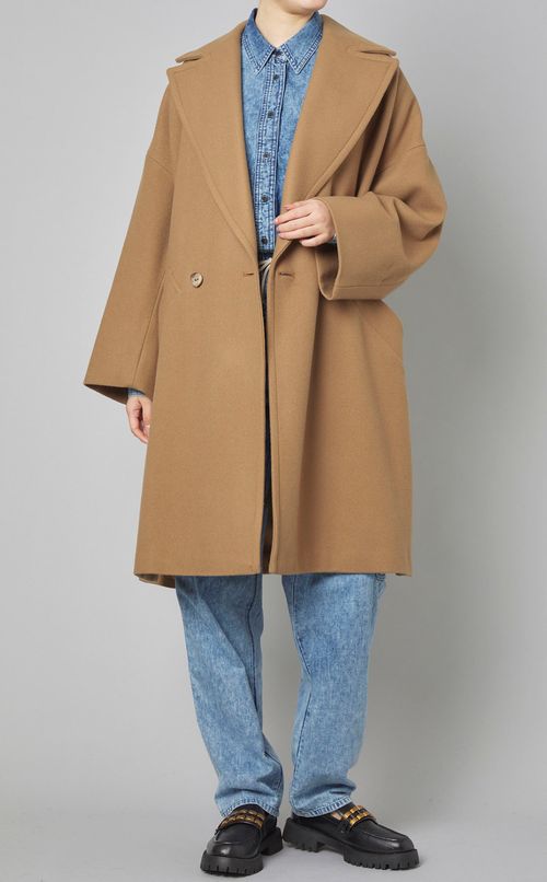 ウォッシュドデニムジャンプスーツ