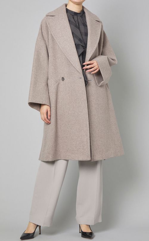 【別注】ウールテーラードAラインコート