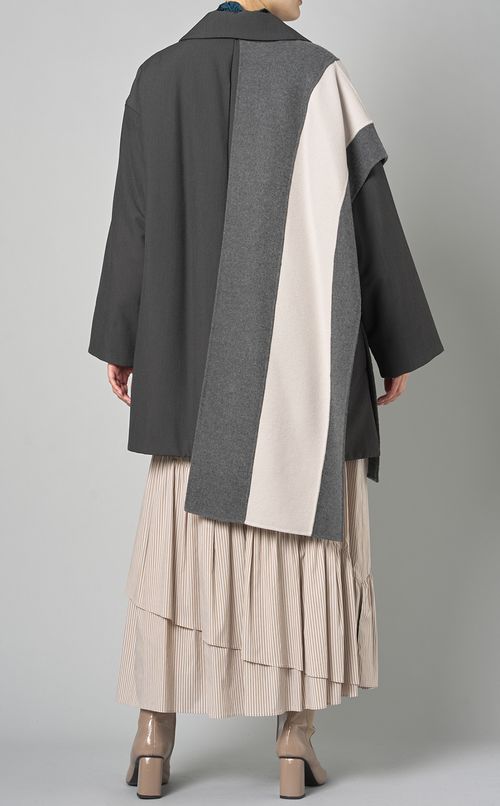 ケープ付リバーコンビコート