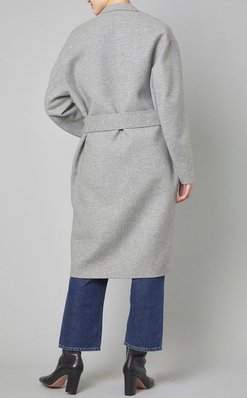 ウールカシミヤダブルフェイスコート
