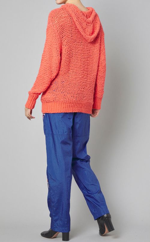 プリント切替ナイロンジョガーパンツ