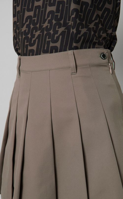 【手洗い可】プリーツミニスカート