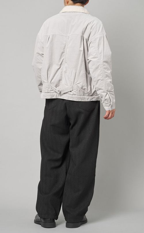 コーデュロイボアブルゾン