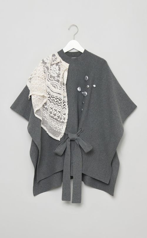 【roop】race glitter knittops