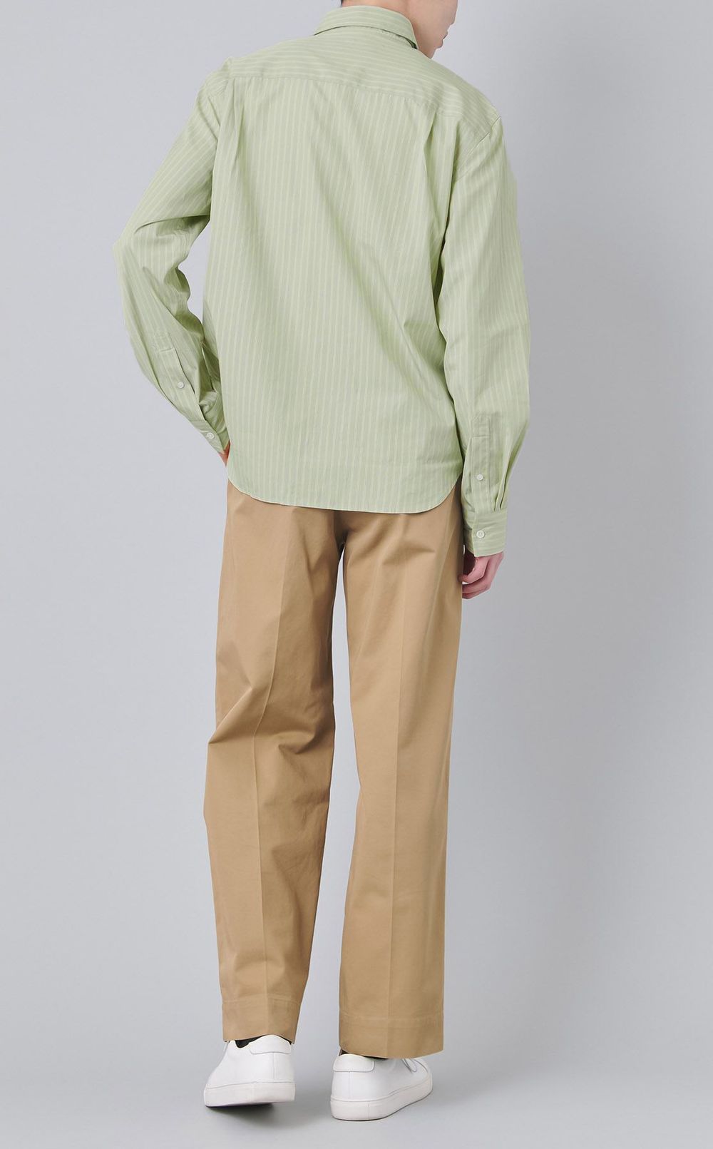 ストライプリラックスシャツ