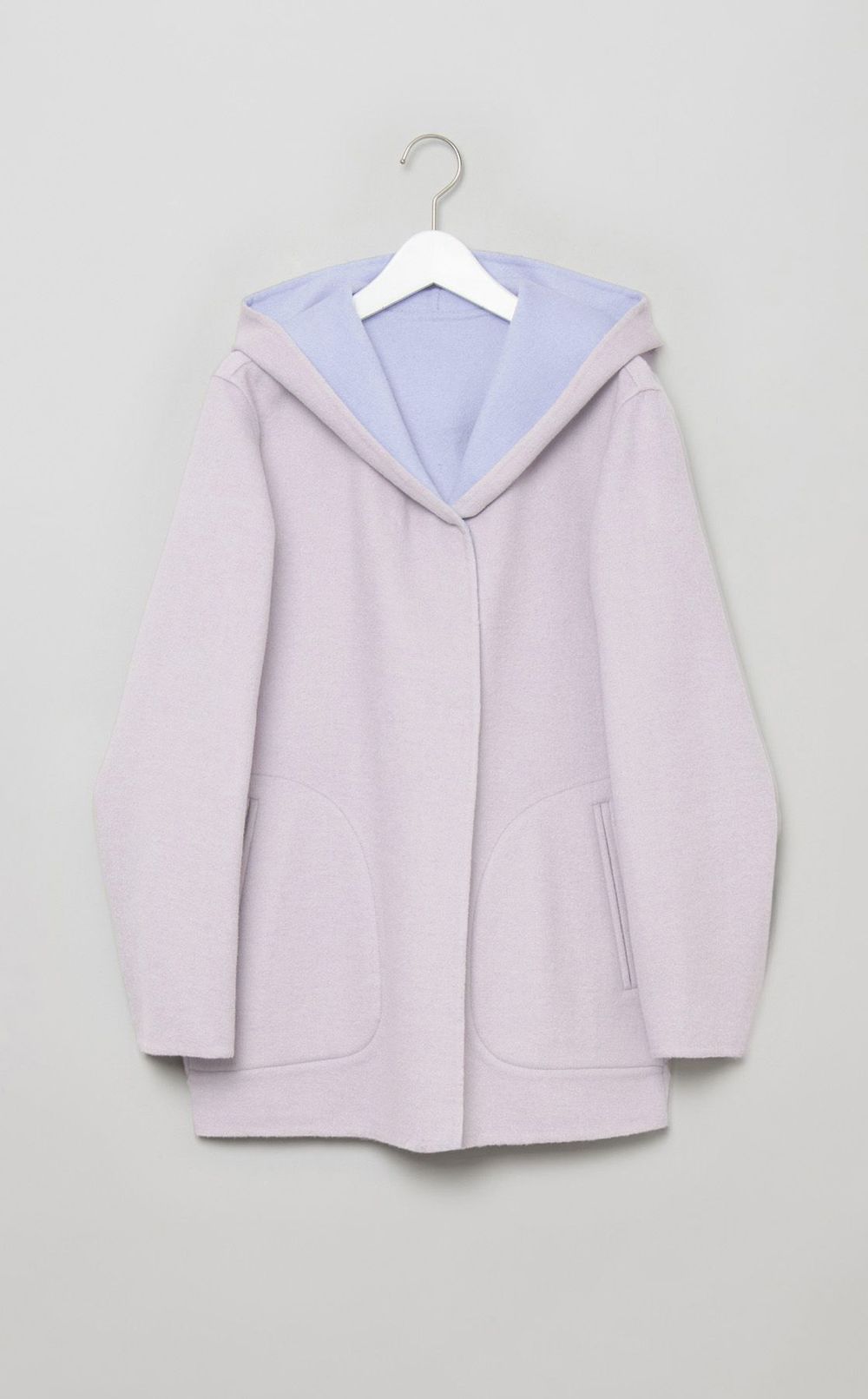 リバーシブルフーディコート