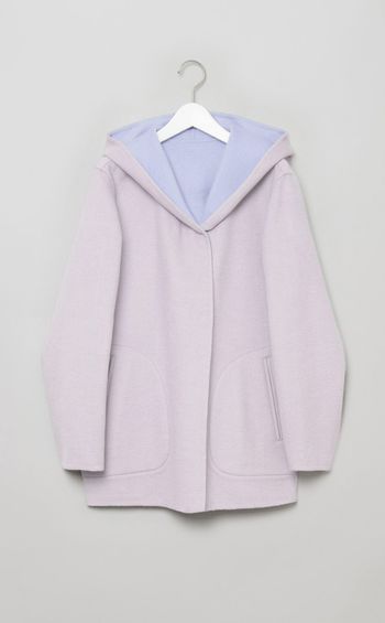 リバーシブルフーディコート