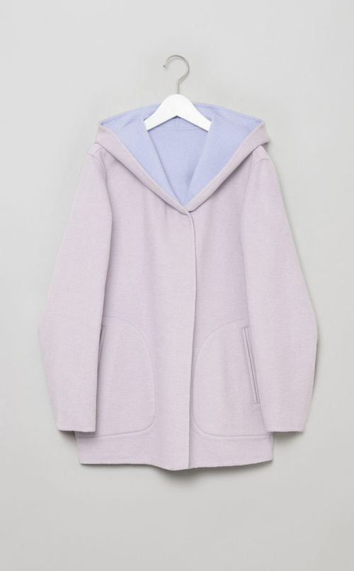 リバーシブルフーディコート