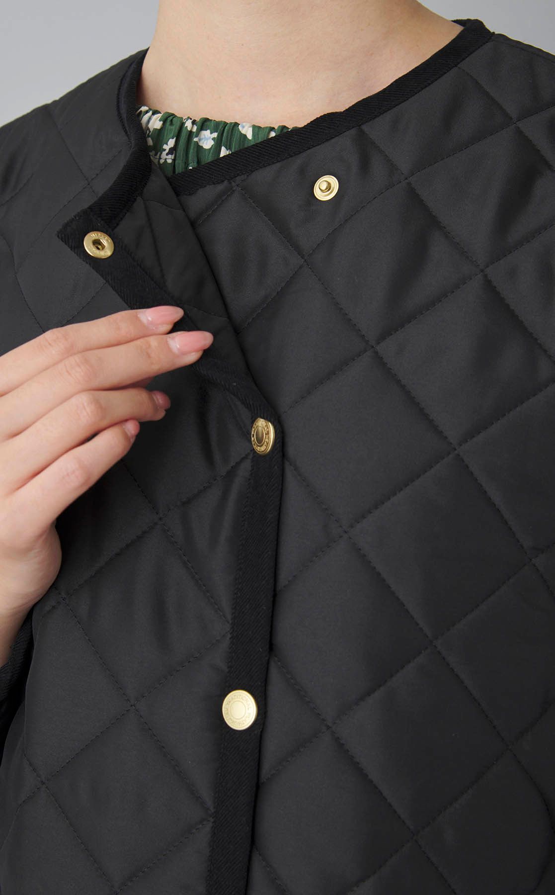 Traditional Weatherwear｜キルティングダブル仕立てロングコート