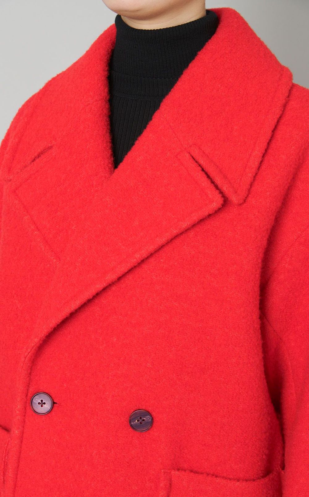 ブークレボンディングコート