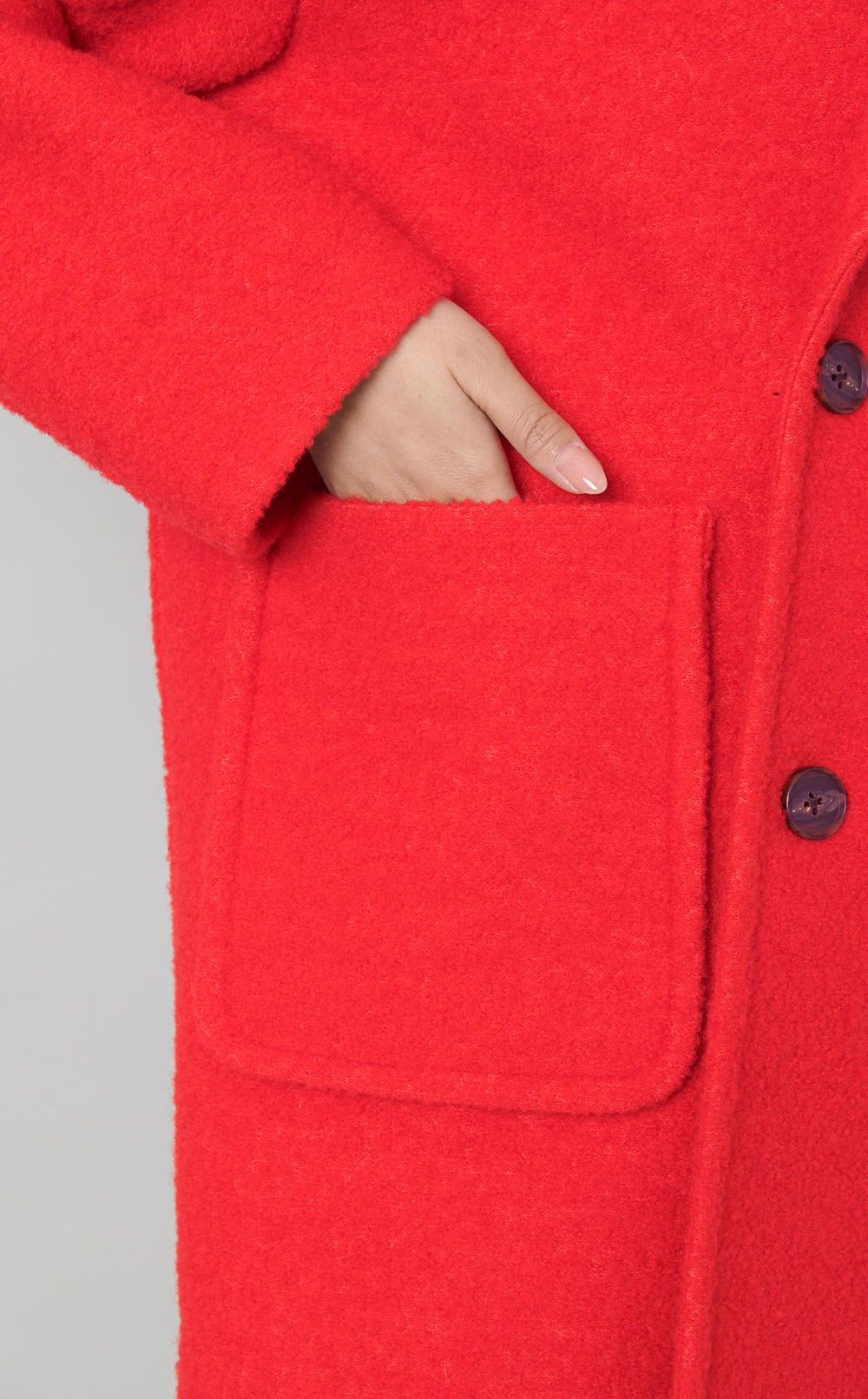 ブークレボンディングコート