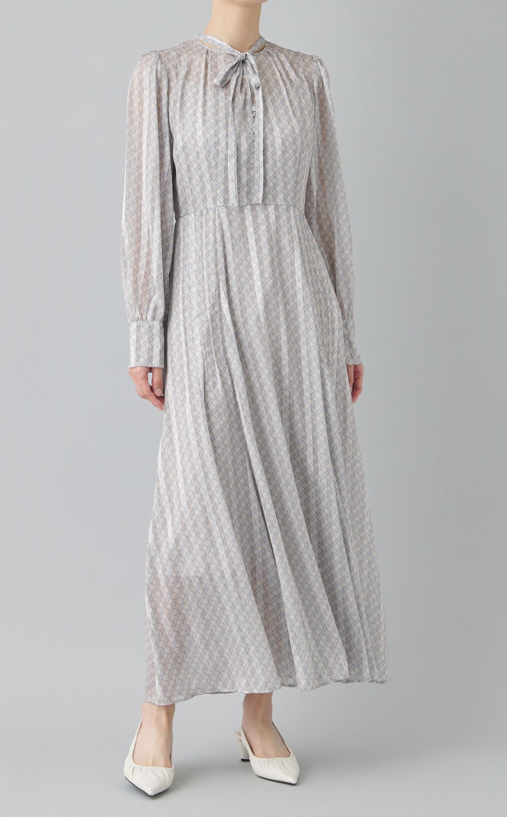 プリント2WAYタックワンピース