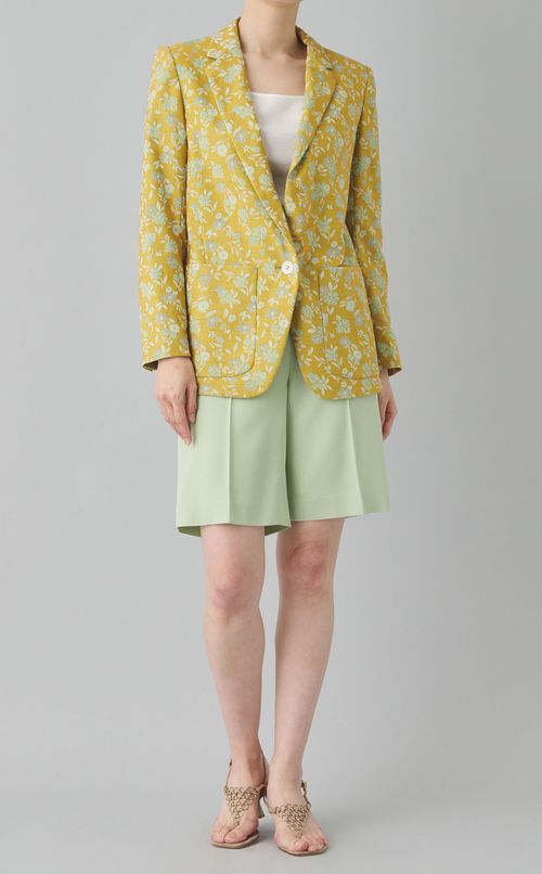 ウールジョーゼットショートパンツ