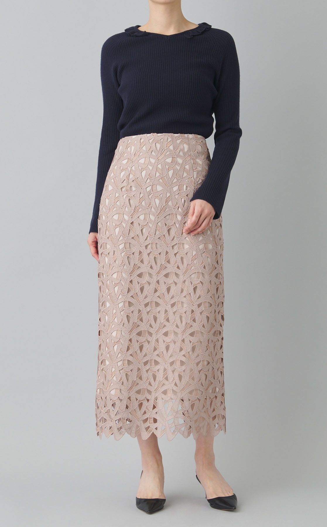 FRAY I.D｜テープレーススカート