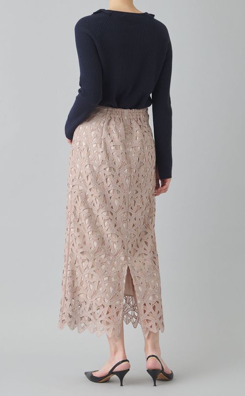 テープレーススカート