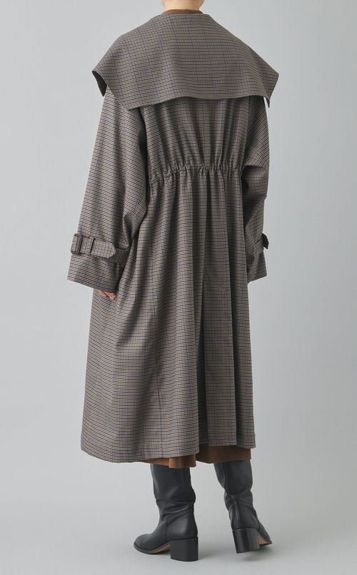 ビッグカラートレンチコート