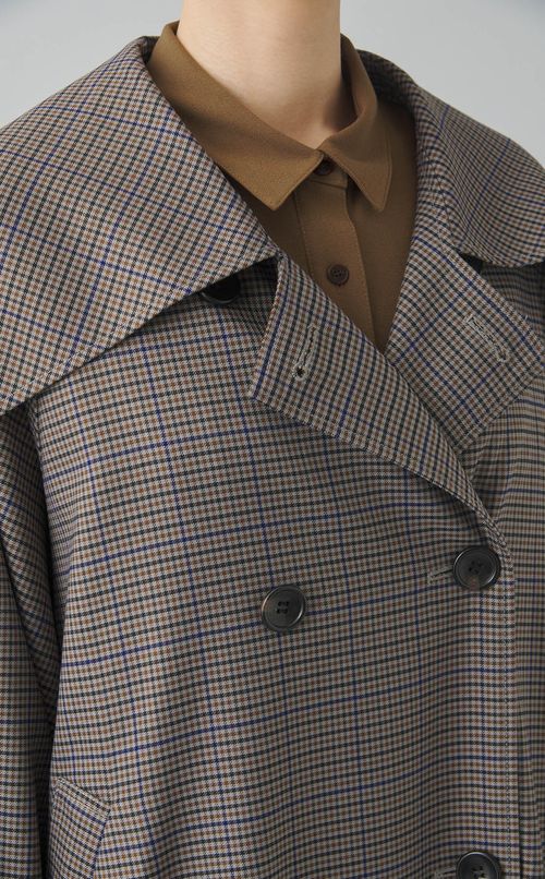 ビッグカラートレンチコート