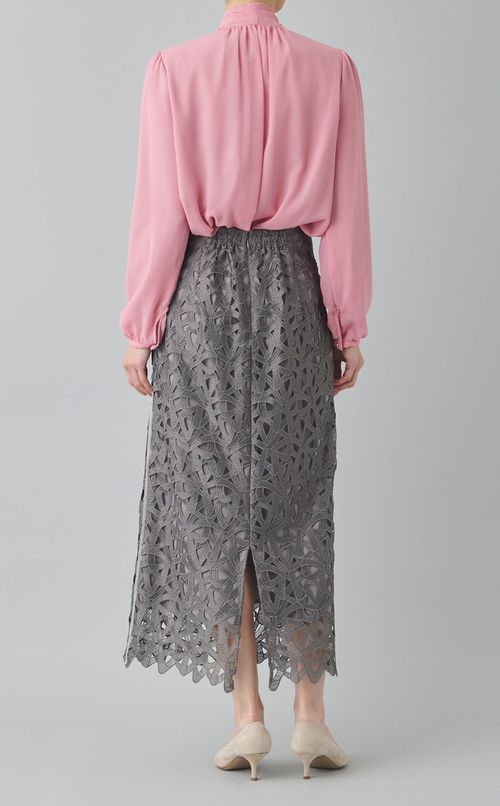 テープレーススカート