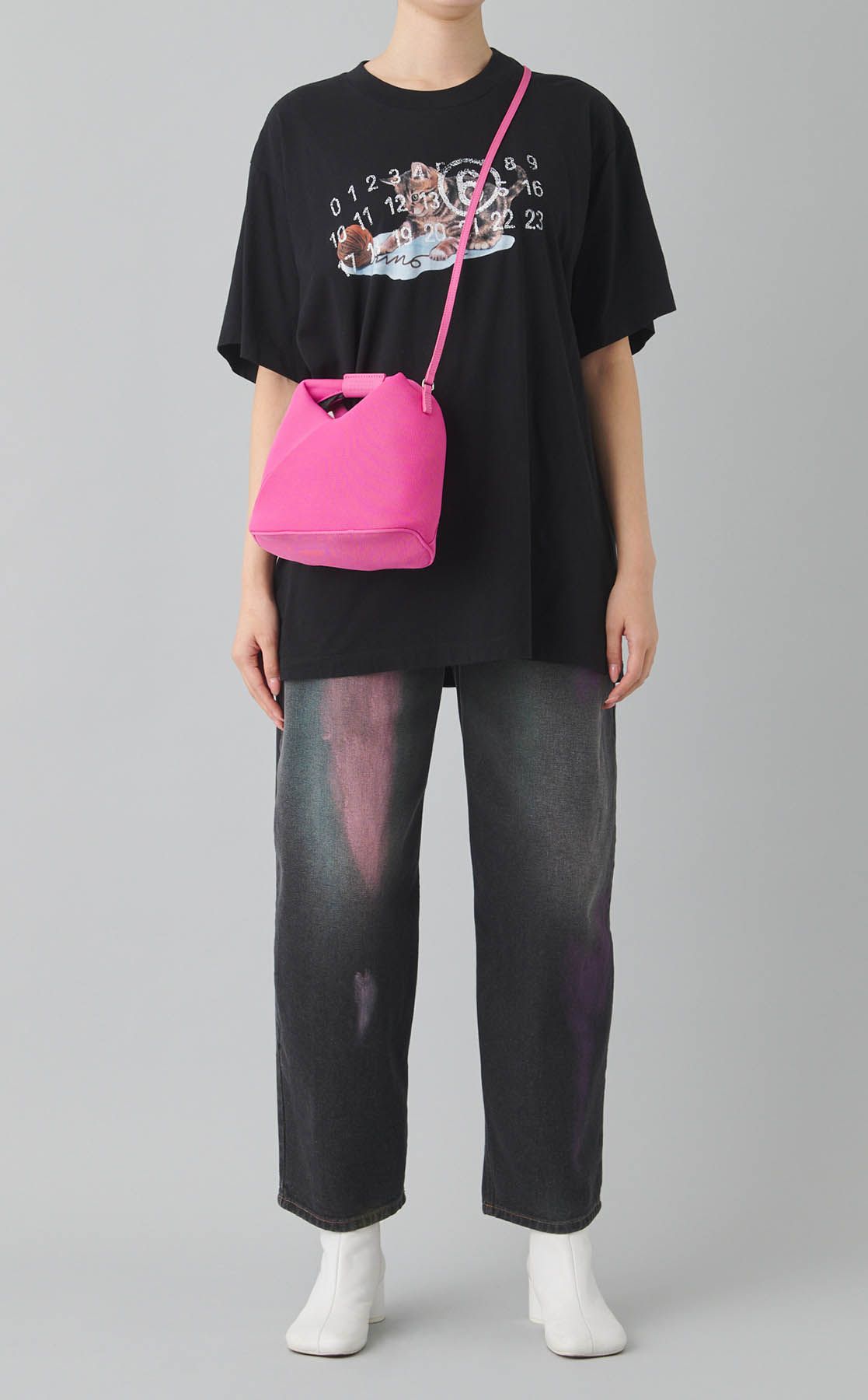 MM6 Maison Margiela｜メッシュジャパニーズクロスボディバッグ