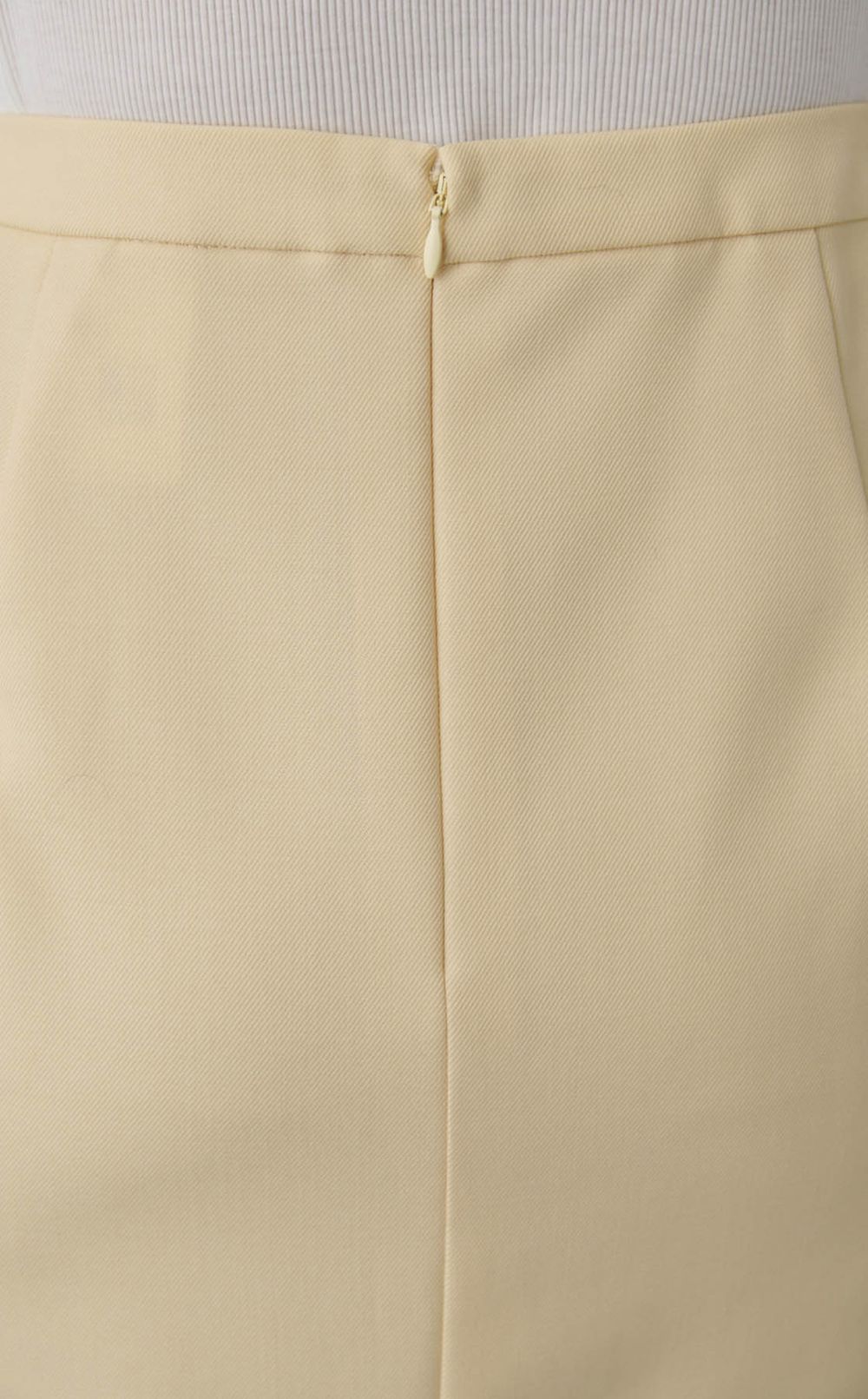 ウールギャバジンタイトスカート