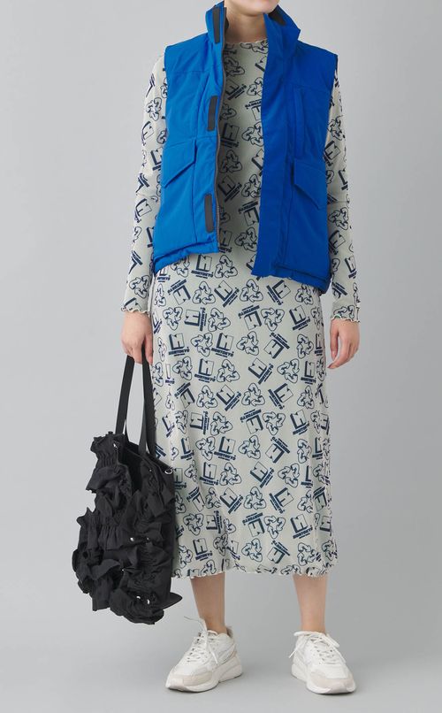 フリルパーツトートバッグ