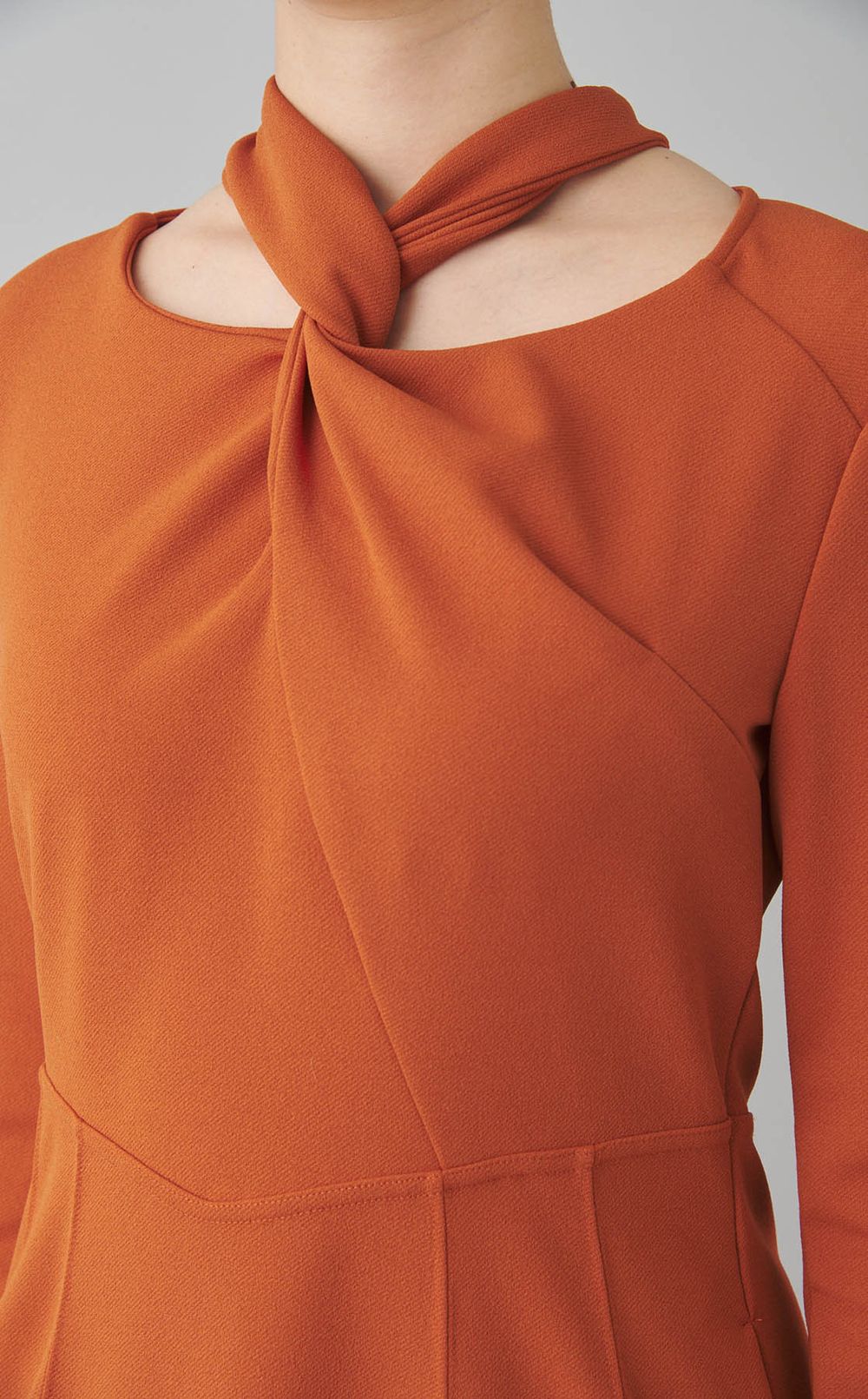 ノットデザインロングワンピース