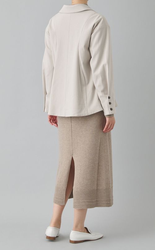 ウェーブラインシャツジャケット