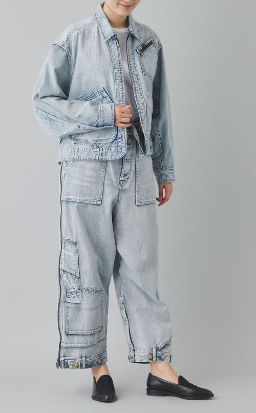 Lee ダブルエンドデニムブルゾン