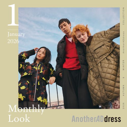 Jan. 2026「冬のアウトドアMIXスタイル」#AnotherADdress LOOKBOOK
