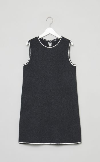 ウールニットミニワンピース