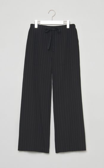 ボイルコットン ワイドイージーパンツ