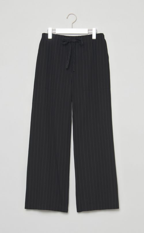 ボイルコットン ワイドイージーパンツ