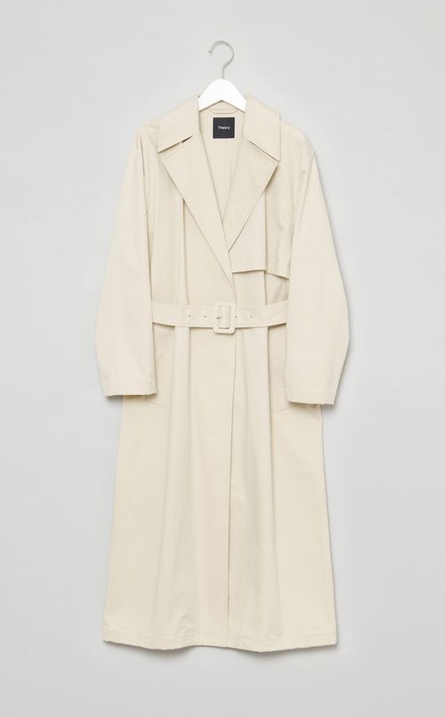 ラップトレンチコート