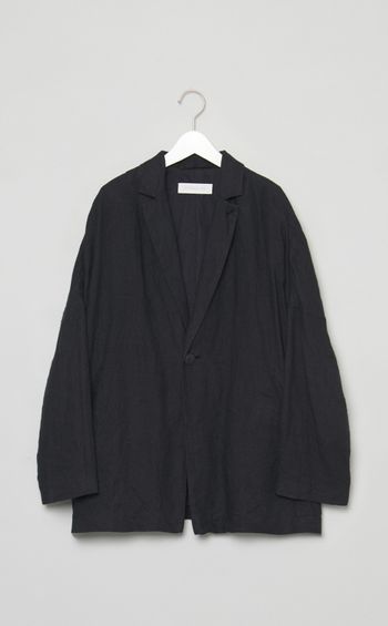 ブラッシュドリネンジャケット