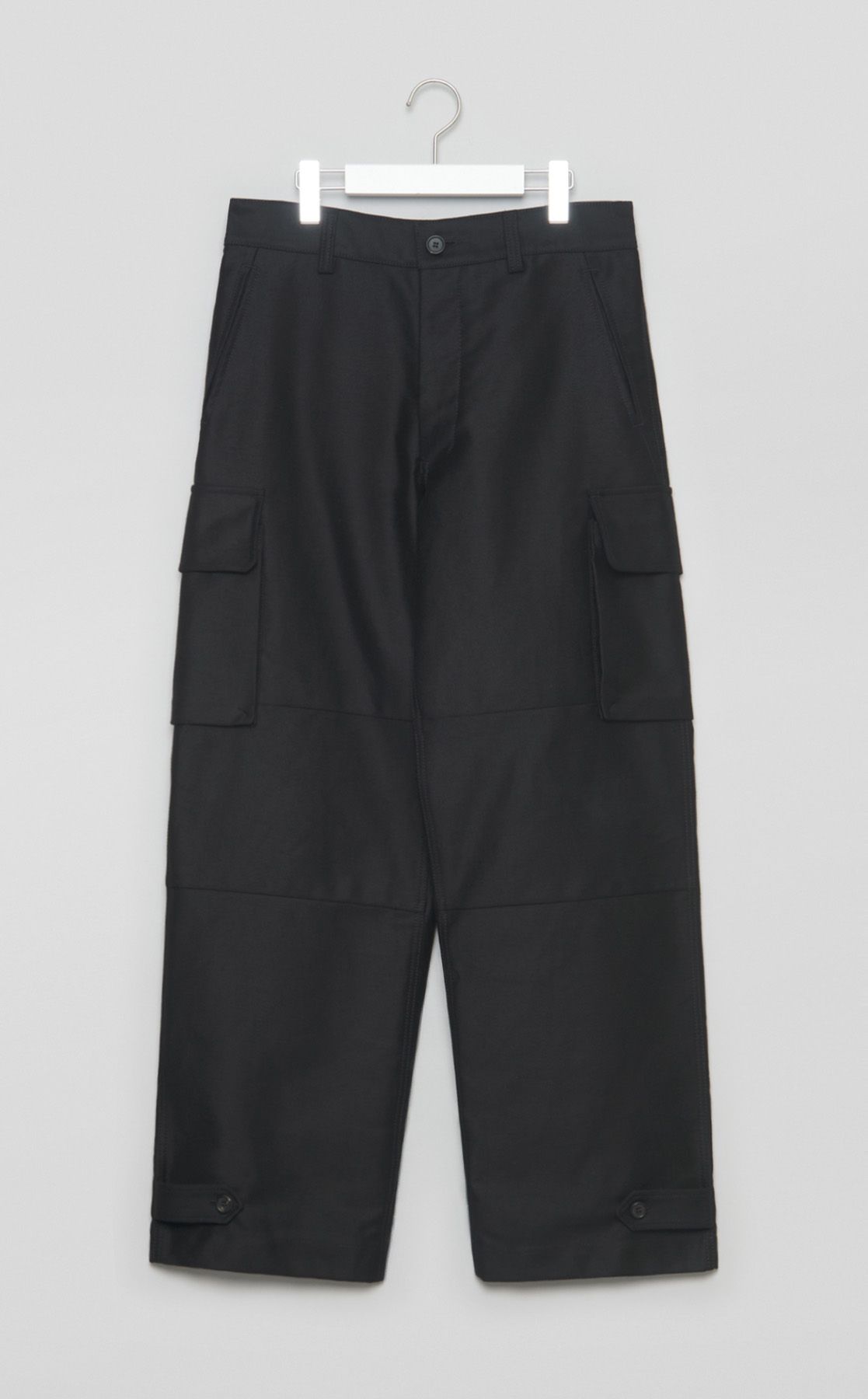 【関税込み】Marni ネイビー モールスキン カーゴパンツ Marni メンズ カーゴパンツ | SSENSE 日本