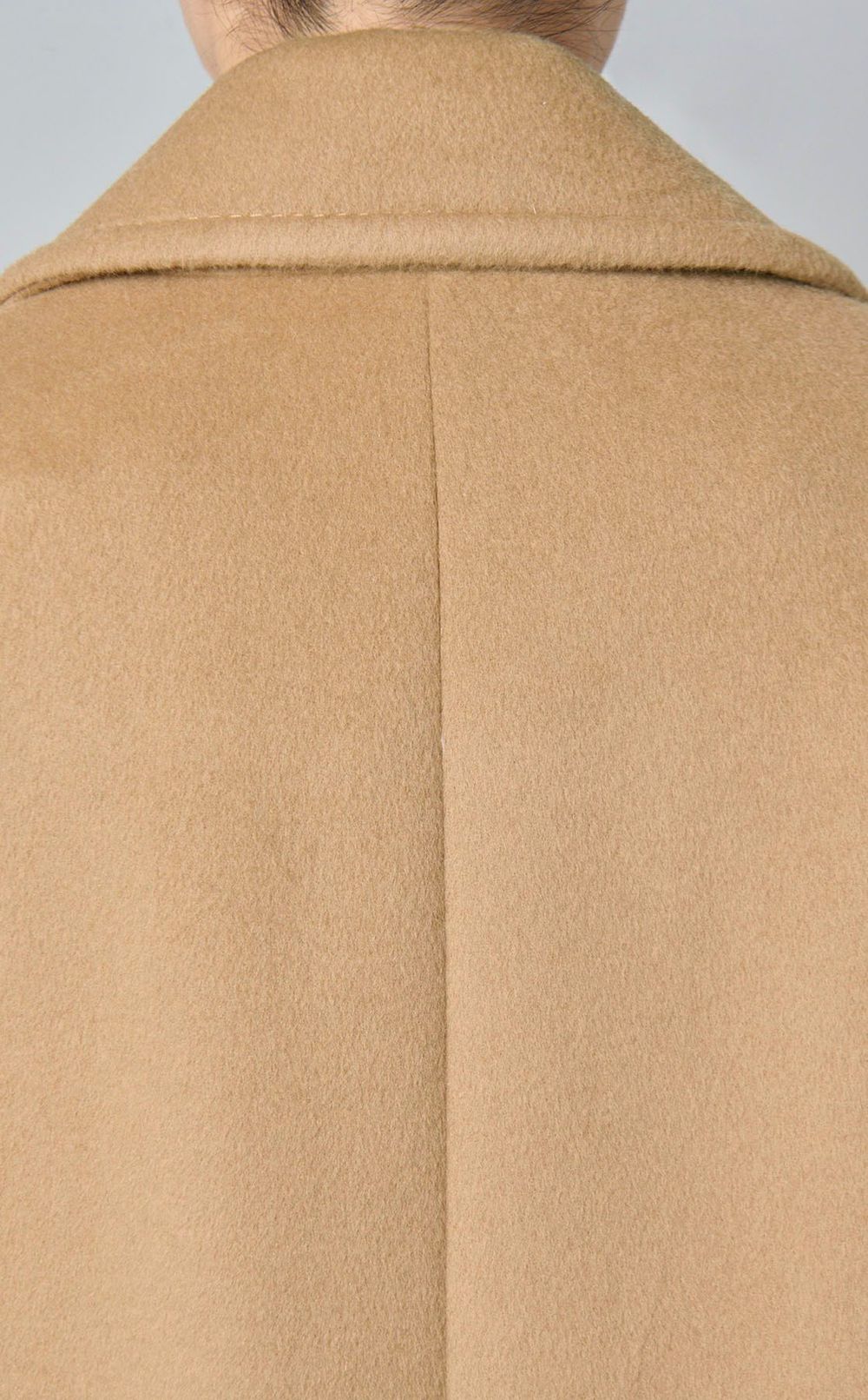 ウールドロップショルダーコート