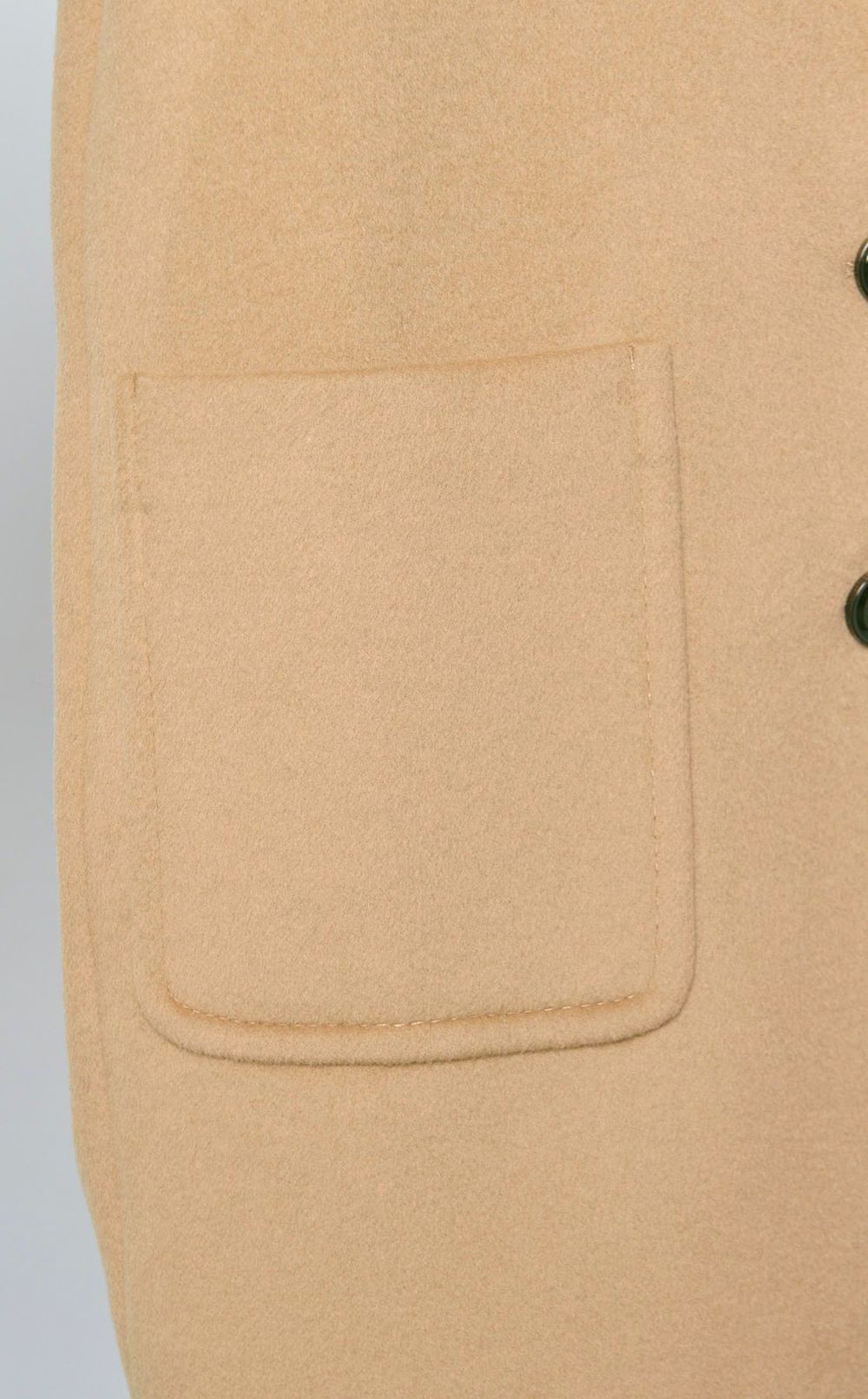 ウールドロップショルダーコート