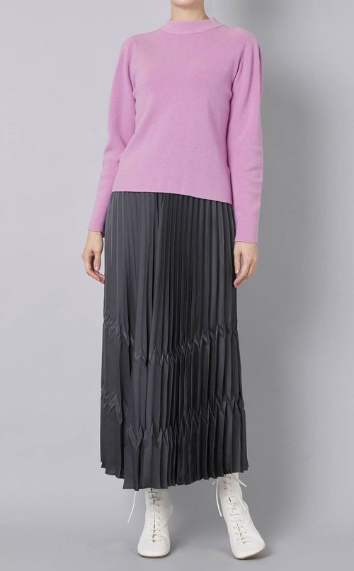 バルキーストレッチニット