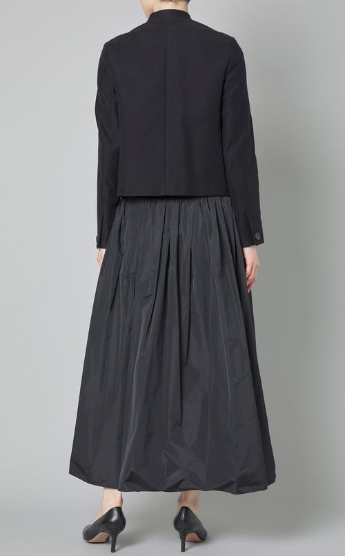 モールスキンスタンドネックジャケット