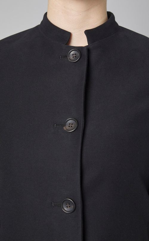 モールスキンスタンドネックジャケット