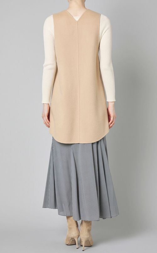 ライトダブルフェイスジレ