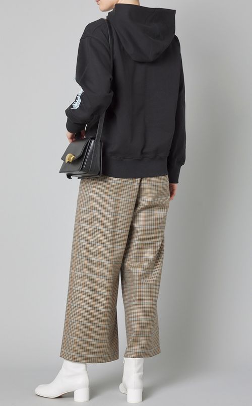 IDレザーショルダーバッグ