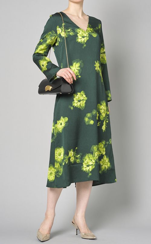 IDレザークラッチバッグ