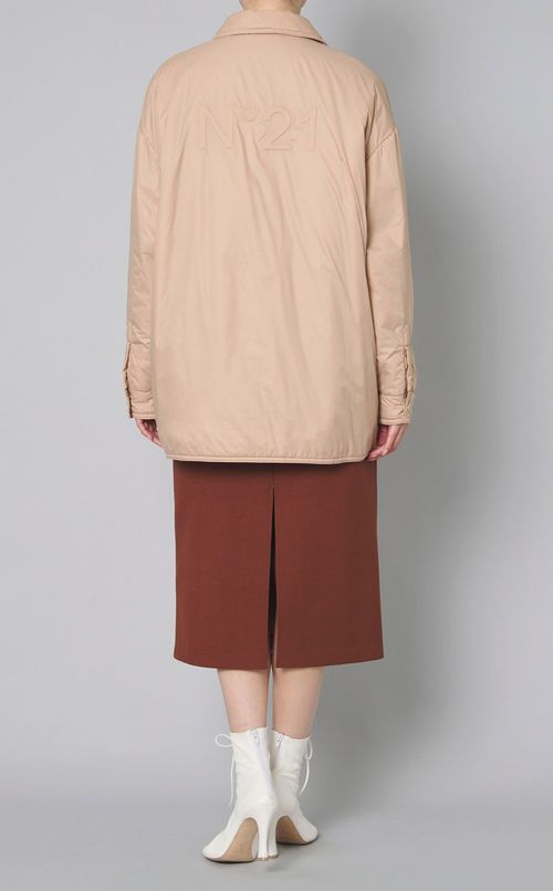 オーバーサイズ中綿ナイロンブルゾン