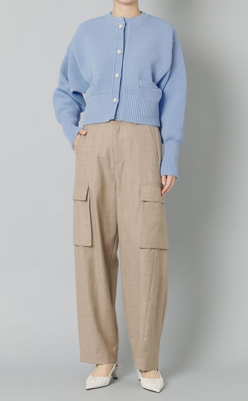 ウーステッドカービーカーゴパンツ